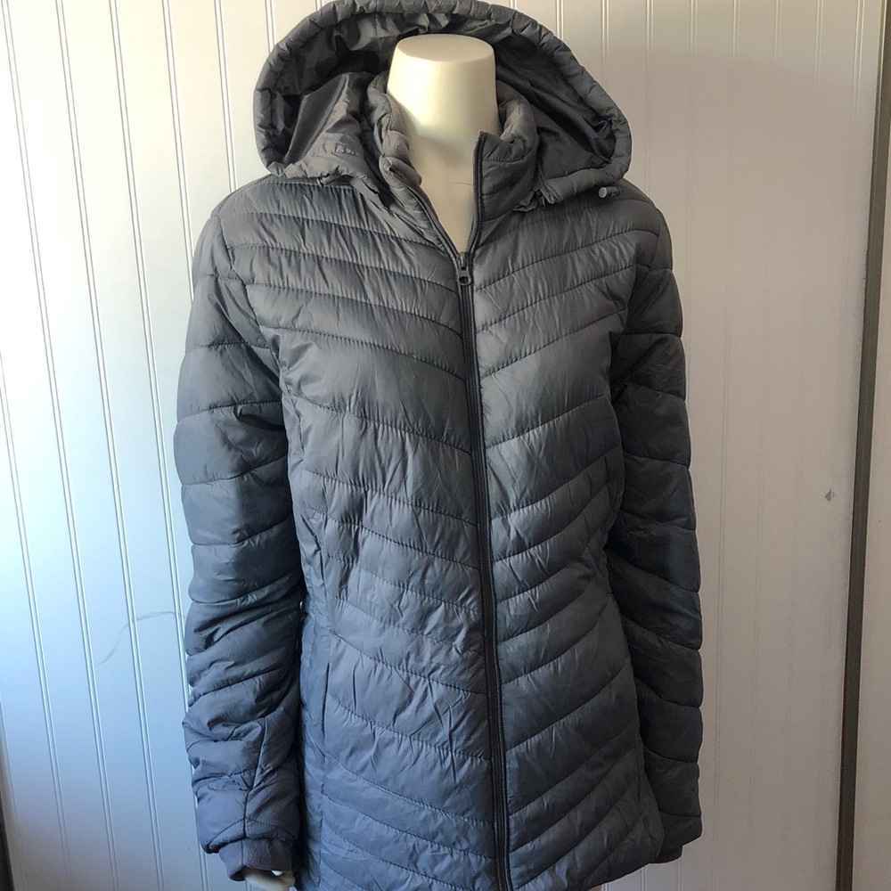 Xersion Women's Grey Puffer Jacket - Picture 2 of 7